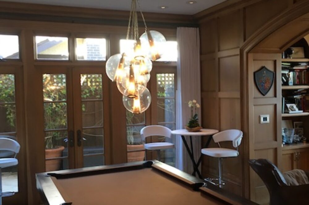 Pool Room Lighting