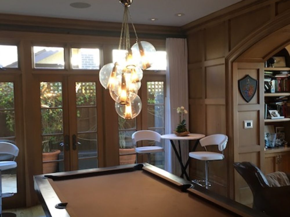 Pool Room Lighting